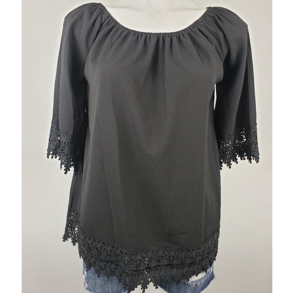8 OF HEARTS Black Top